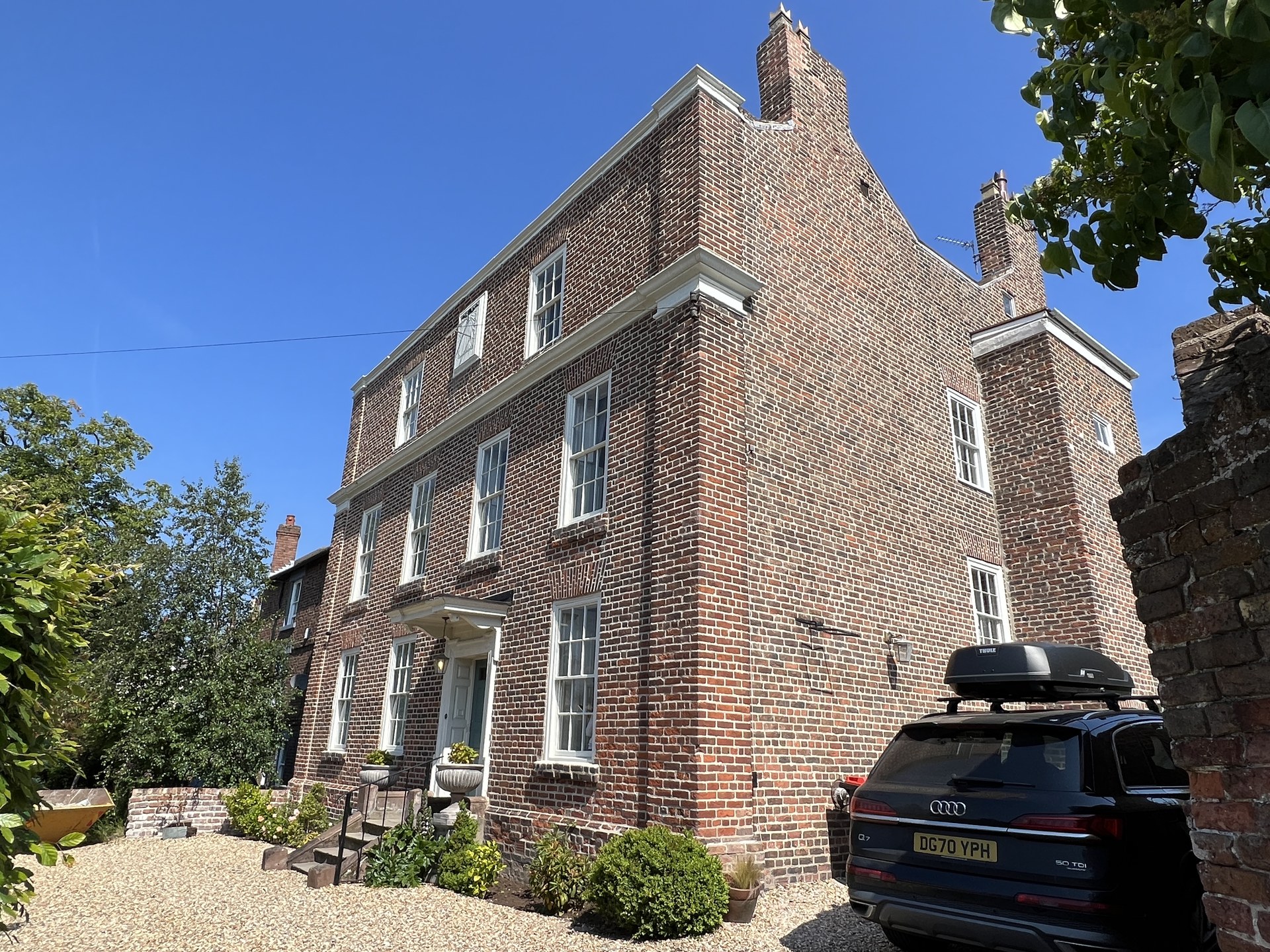 Completed masonry elevation — Staffordshire Pointing project gallery image