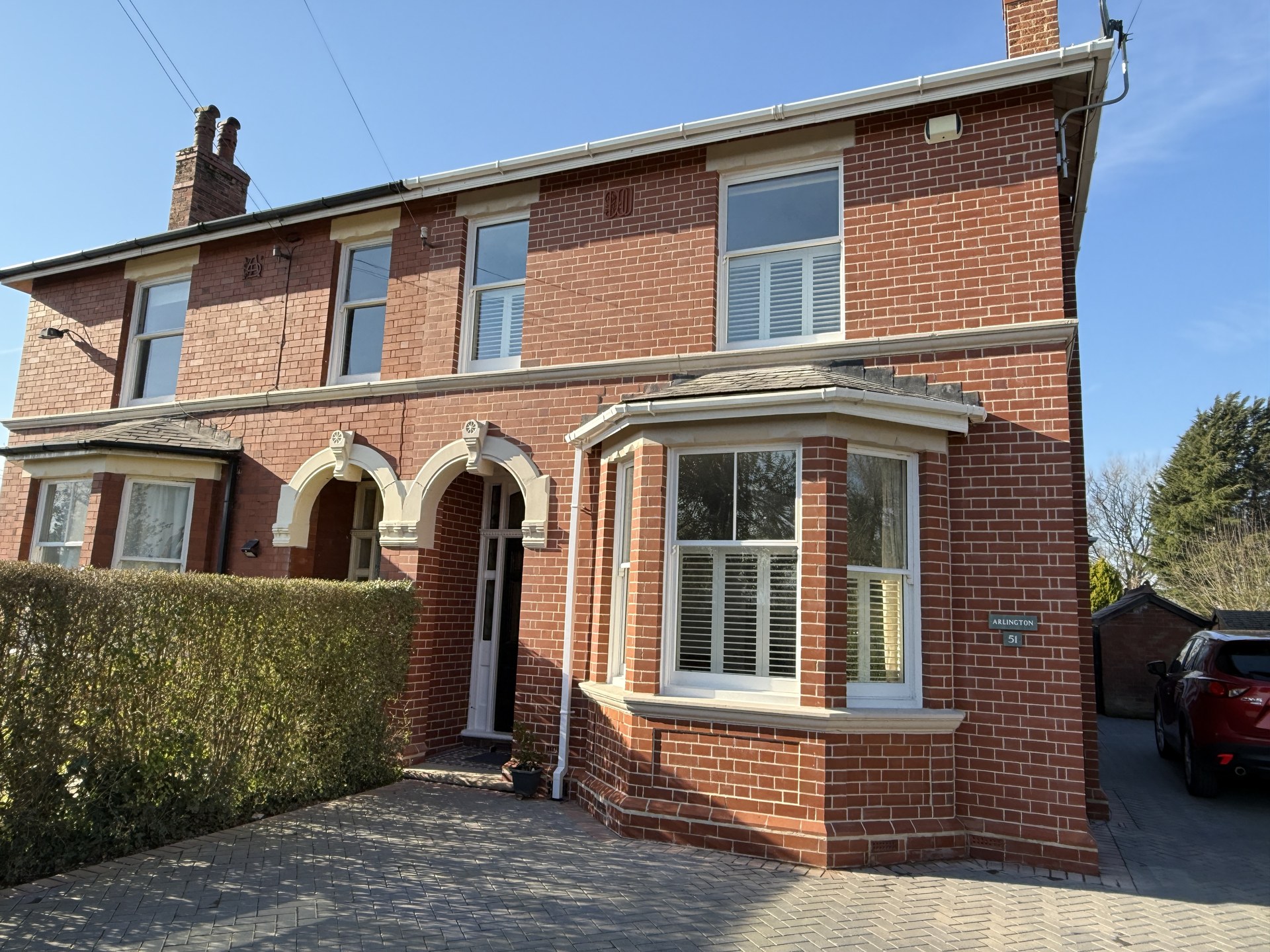 Restored brick property — Staffordshire Pointing project gallery image