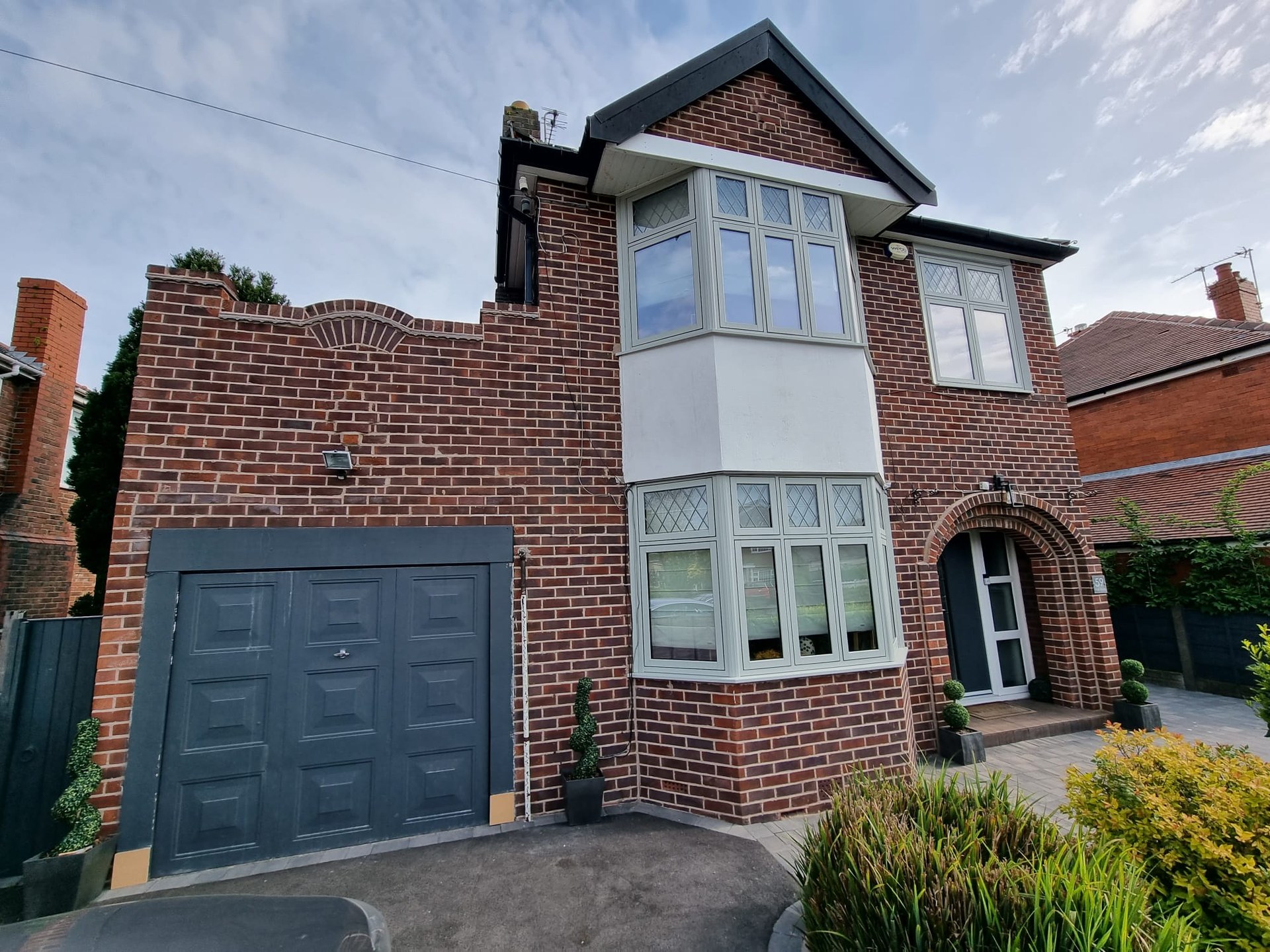 Completed brickwork repair — Staffordshire Pointing project gallery image