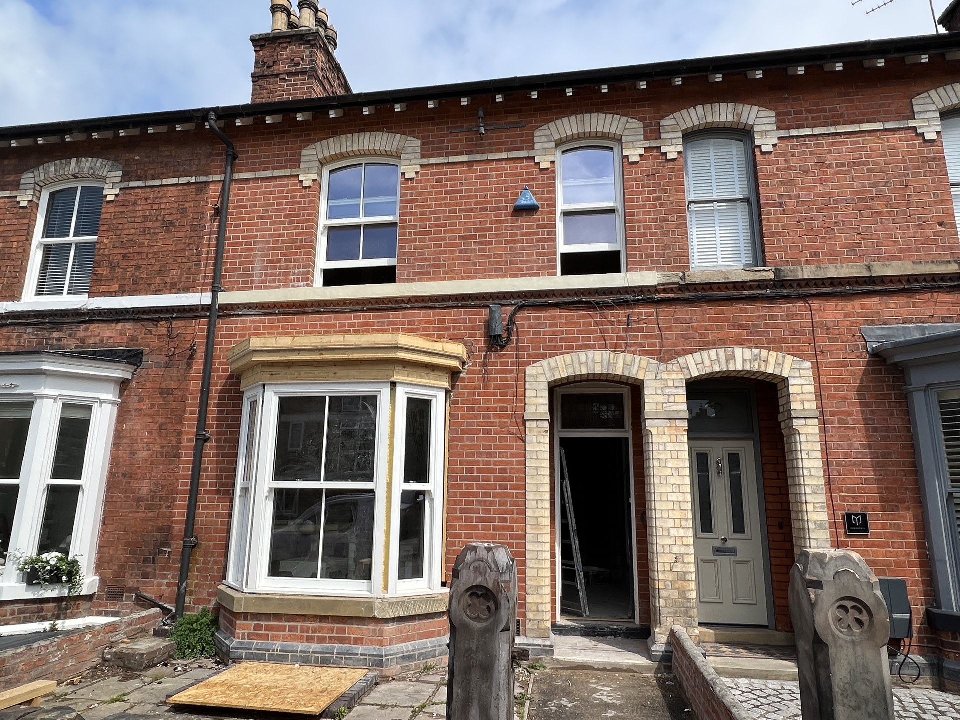 Completed traditional brickwork — Staffordshire Pointing project gallery image