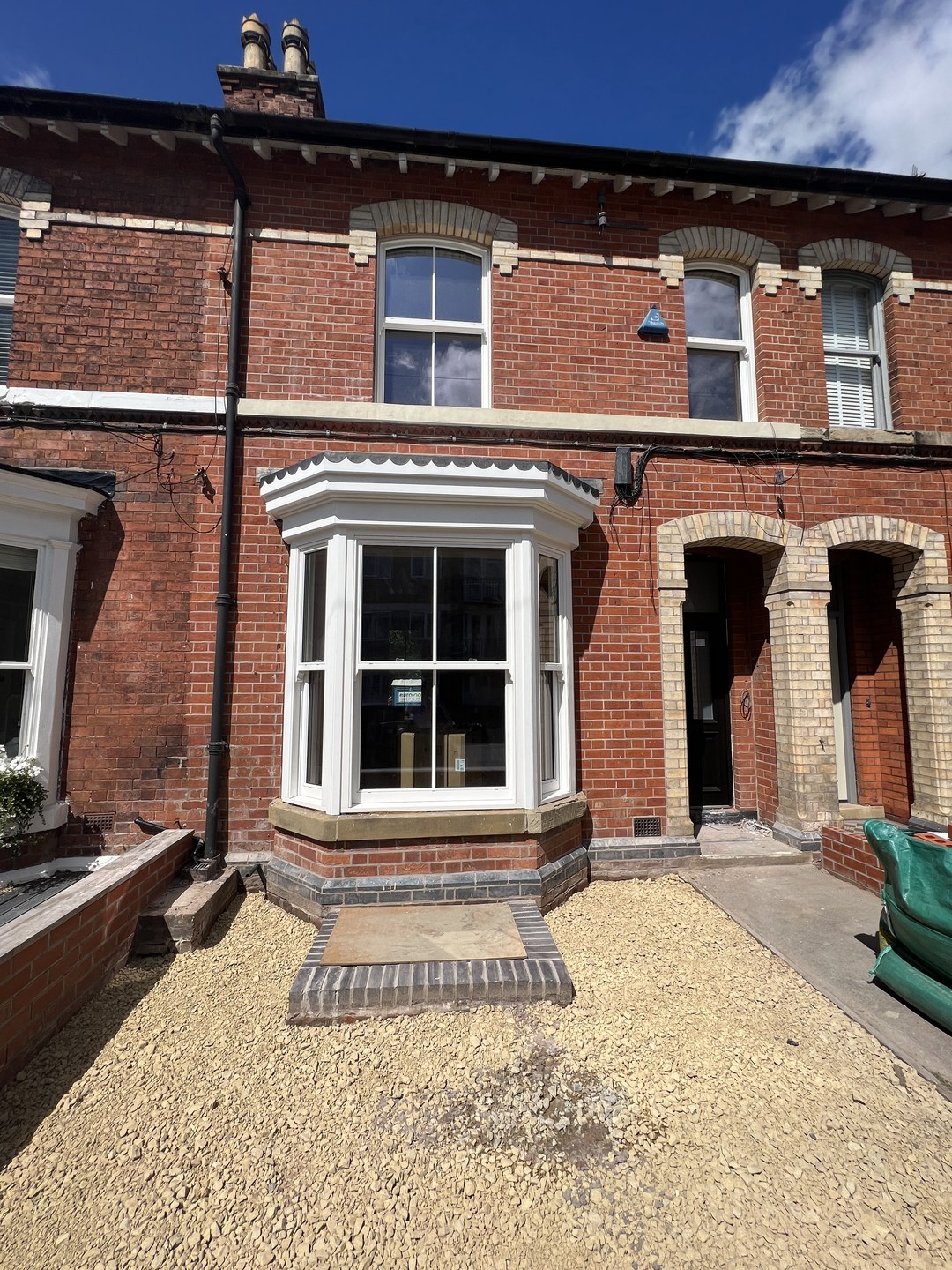 Finished brick frontage — Staffordshire Pointing project gallery image